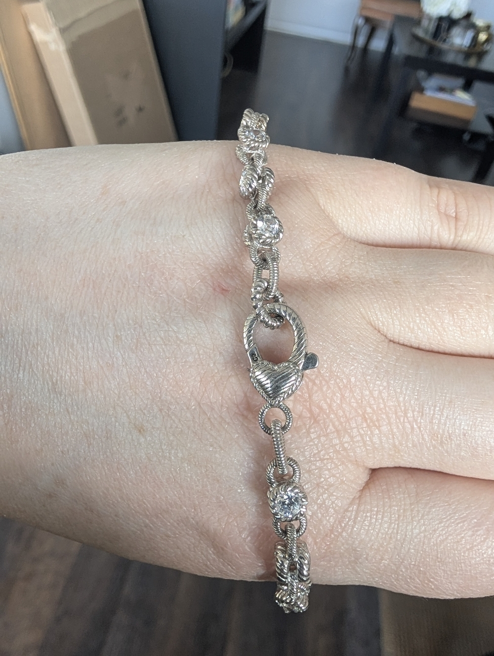 Judith Ripka SS Bracelet - Picture 4 of 6